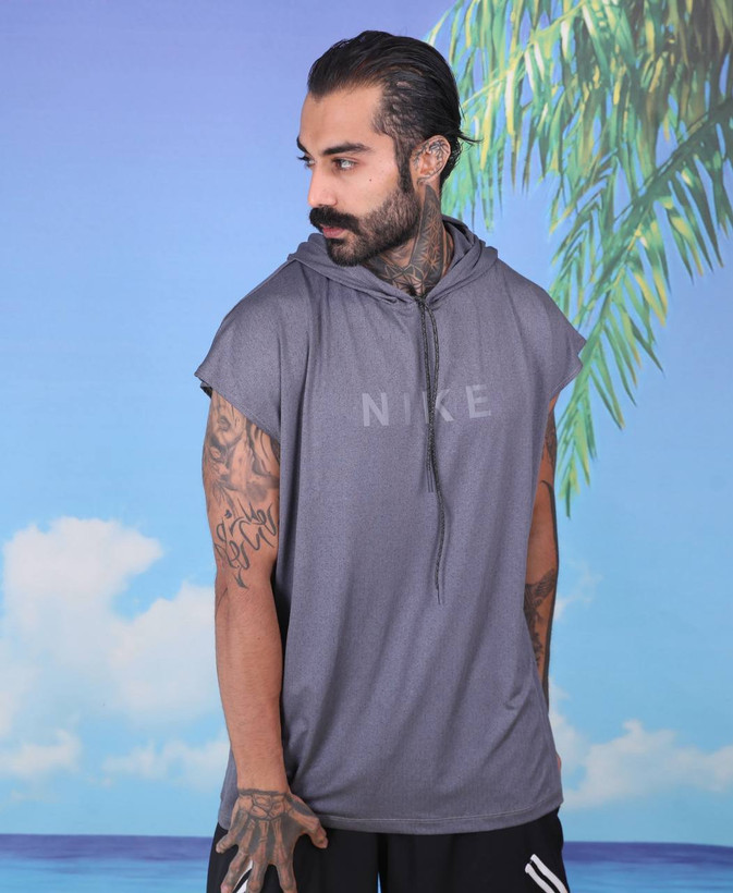 تاپ آستین کوتاه مردانه Nike | مدل کلاهدار اسپرت
