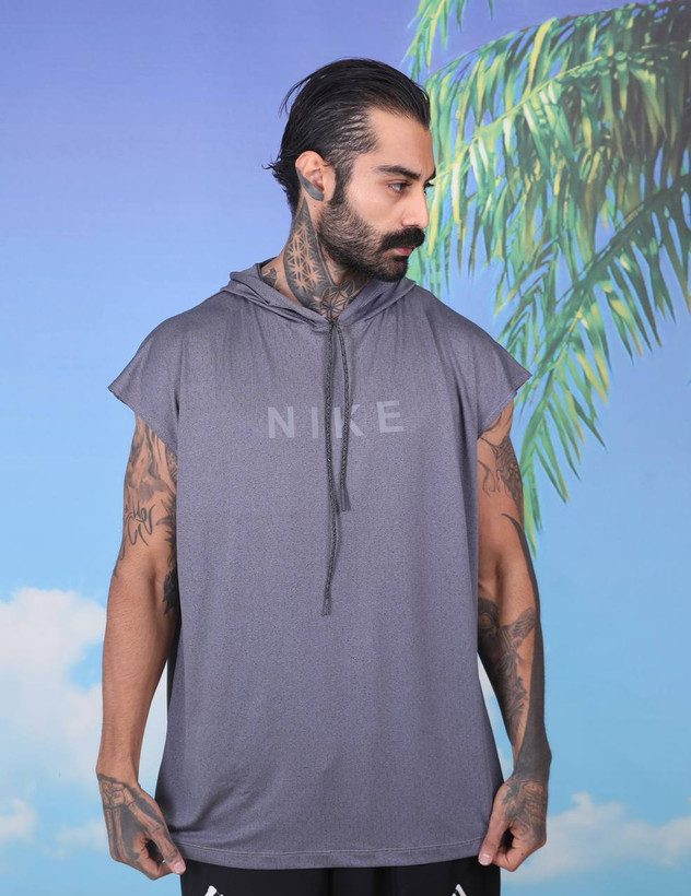 تاپ آستین کوتاه مردانه Nike | مدل کلاهدار اسپرت