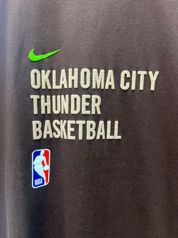 وست مردانه بسکتبال طرح Oklahoma City Thunder نایک