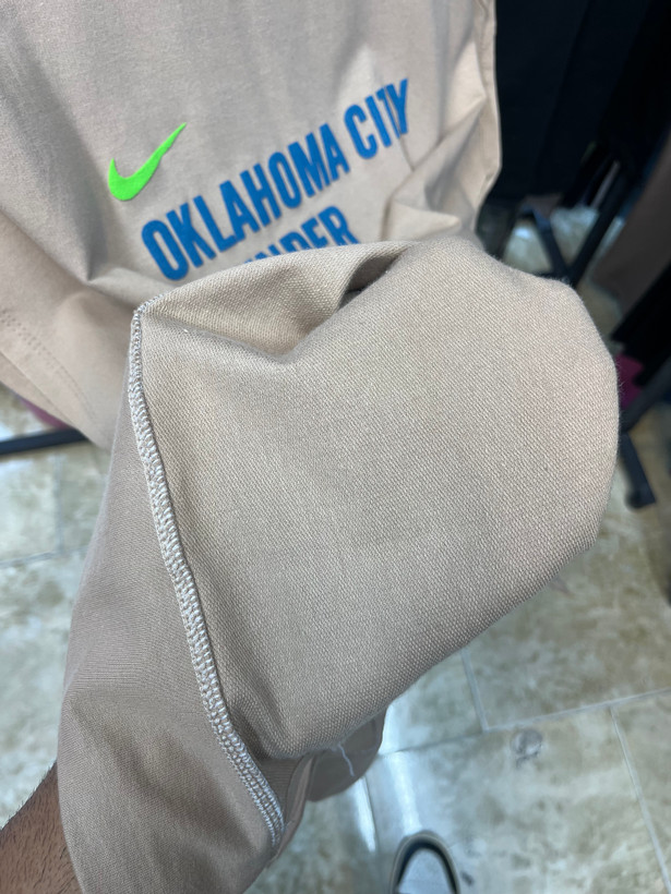 وست مردانه بسکتبال طرح Oklahoma City Thunder نایک